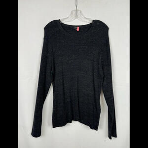Vince Crewneck Sweater Cotton Blend Grey Size XL